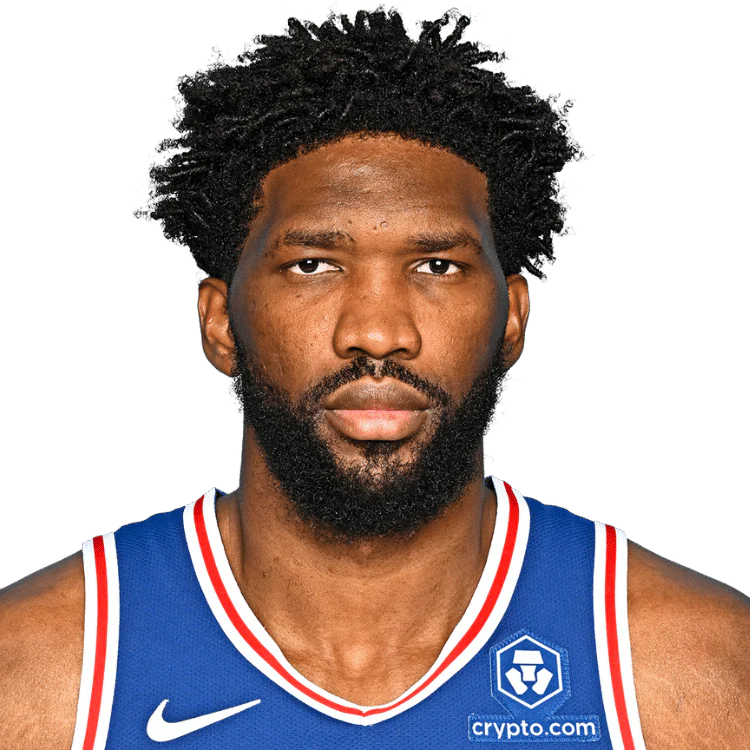 Joel Embiid and Luke Deininger
